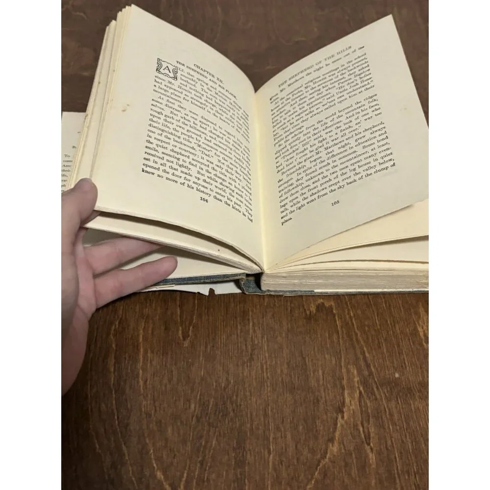 Harold Bell Wright Hardcover The Shepherd of the Hills Stamped Autograph 1970 - Picture 9 of 10